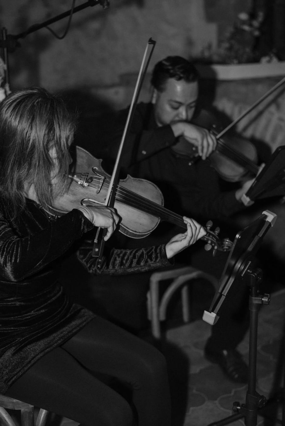 Cuarteto blanco y negro